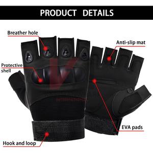 Guantes Profesionales de Paintball con Protección Completa para los Dedos, Absorción de Impactos, Protección de Nudillos, Palma Antideslizante y Dorso de Malla Transpirable - Product Image 2
