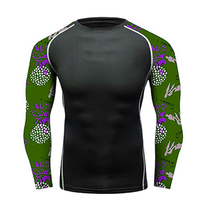 Nueva Llegada Muzamin Apparel MA-CS-16 Camiseta de Compresión para Hombre - Tela Suave Material de Alta Calidad Transpirable de Secado Rápido Manga Larga - Product Image 2