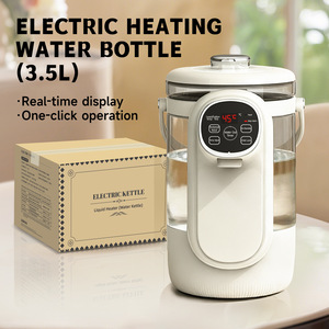 Bouteille d'eau chaude électrique portable avec contrôle de la température et arrêt automatique, distributeur d'eau de bureau pour la maison et l'hôtel - Product Image 3