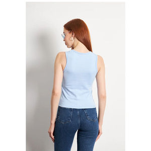 Top Corto Premium para Mujer, Tejido de Algodón, Sin Mangas, Transpirable, de Secado Rápido, Elástico en 4 Direcciones - Product Image 2