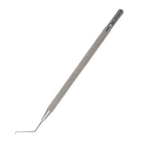 Instrumento Quirúrgico Oftálmico de 12.5 cm de Longitud Total, Herramienta Manual para Cirugía Ocular, Manipulador de Núcleo Tipo Hongo con Punta Angulada de Hemi-Bola - Product Image 4