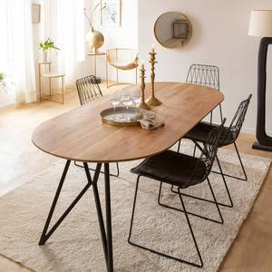 Mesa de comedor ovalada Vandana Nimbus Vesta en madera de acacia - Product Image 2