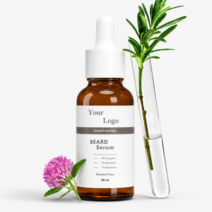 Suero para Barba de Alta Calidad para Hombre con Romero, Cuidado Facial Herbal para el Crecimiento Natural del Cabello, Marca Privada OEM/ODM - Product Image 2