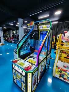 Máquina de Juego Arcade de Baloncesto NBA HGR, Operada con Monedas/Tarjetas, con Pantalla de Puntuación, 100W, 110V/220V, 1450x700x750mm - Product Image 2