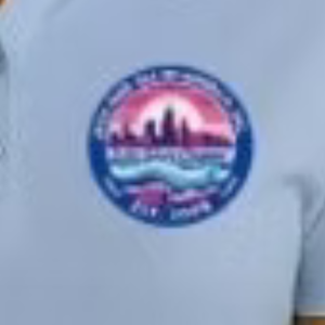 เสื้อโปโลปักลายสีฟ้าอ่อนสำหรับผู้หญิง แขนสั้นลำลอง ชุดยูนิฟอร์มธุรกิจสำหรับทุกวัน เสื้อผ้าสไตล์ชีวิตประจำวันที่สวมใส่สบาย - Product Image 2