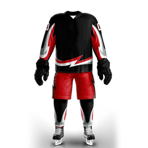 Uniforme de Hockey sobre Hielo de Alta Demanda con Gráficos y Logotipo Personalizados del Equipo - Product Image 4