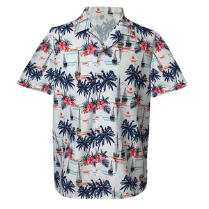 Chemise hawaïenne à manches courtes pour homme, de haute qualité, respirante, anti-rides, écologique, séchage rapide, imprimée, décontractée, pour la plage, été - Product Image 3