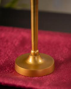 <b>Brass</b> Taper <b>Candlestick</b> Holder Set Gold Finish Home Decoration Durable Metal Table Top Display Candle Stand - Product Image 2
