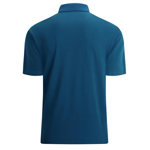 Hot Sales Custom Logo Casual Style Outdoor Golf Short Sleeve Polo Shirts Silk Screen Print Regular Fit Men's Polo Shirts - Product Image 5