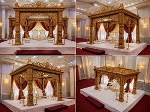 Mandapam Tradicional para Bodas Tamilas, Impresionante Mandapam de Estilo Gopuram para Bodas del Sur de la India, 2026, Estados Unidos - Product Image 6