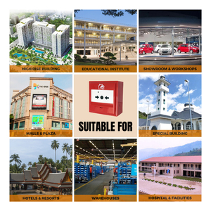 Pulsador Manual de Alarma Contra Incendios, Aprobado por LPCB, para Sistemas de Alarma de Incendios en Edificios, Gran Venta - Product Image 5