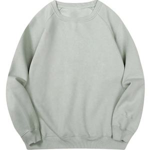 เสื้อสเวตเชิ้ตคอกลมแบบมีซับในผ้าฟลีซเนื้อฝ้าย 100% คุณภาพสูง สไตล์มหาวิทยาลัย ปักลาย  สำหรับฤดูหนาว - Product Image 1