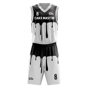 Uniformes de baloncesto de diseño personalizado, precio competitivo, buena calidad, secado rápido, 100% poliéster, en venta. - Product Image 2
