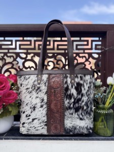 Hand Tooled Carving Handbag Tote Bag Real Cowhide Leather Bag <b>Big</b> Size Bags Great Collection of Ladies <b>Purse</b> - Product Image 4