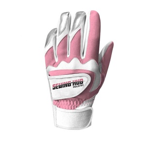 Guante de Bateo para Mano Derecha de Alta Calidad, Diseño Personalizado, Profesional, 100% Poliéster, para Softbol, Adulto, Duradero, con Cierre de Hebilla, OEM - Product Image 4