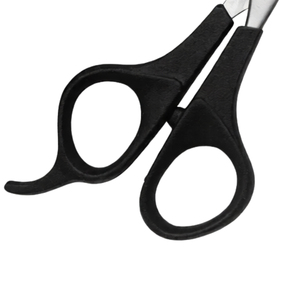 Ciseaux à effiler double face 7,5 pouces, manche noir, acier inoxydable, qualité supérieure, pour texturisation des cheveux - Product Image 5