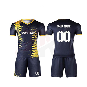 ชุดยูนิฟอร์มฟุตบอลแบบกำหนดเอง เสื้อ กางเกง ถุงเท้า ชุดทีมมืออาชีพ ชุดทีมฟุตบอลสั่งทำ - Product Image 1