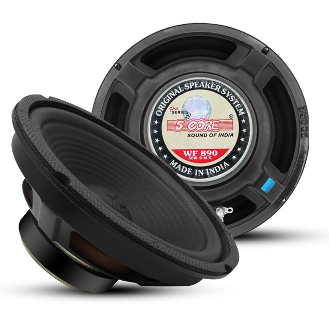 5 CORE 8 Inch 1000W Peak 4Ohm Car Subwoofer 12V-36V for Vehicle Audio Upgrade