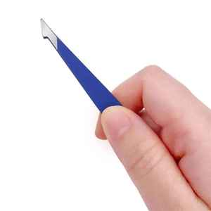 Juego de Pinzas para Cejas de Acero Inoxidable con Punta Inclinada, Profesionales, para Depilación de Cejas, Pinzas Duraderas, Venta al Por Mayor - Product Image 6