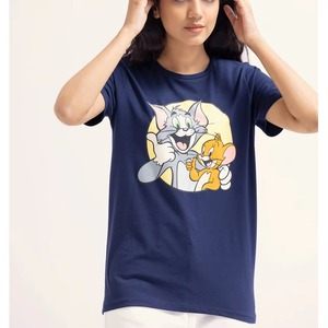 เสื้อยืดผู้หญิงแบบเรียบพรีเมียม ขายส่งจำนวนมาก |   ผู้ผลิตเสื้อยืดสตรีทแวร์ผ้าฝ้ายแบบกำหนดเองจากปากีสถาน - Product Image 1