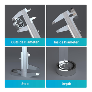 Calibrador <span class=keywords><strong>Vernier</strong></span> TRANRICH de Acero Inoxidable 0-150MM 6 <span class=keywords><strong>Pulgadas</strong></span>, Herramienta de Medición de Alta Calidad - Product Image 6