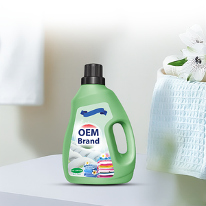 Detergente Líquido Moderno para Ropa con Aroma a Limón, Estabilidad del pH, Aroma Fresco y Concepto de Envase Ecológico - Product Image 1