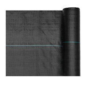 Tela de Paisajismo Tejida de Polietileno de Alta Resistencia 1.4x50FT 3.2oz, Barrera y Bloqueador de Malezas para Jardín, Tela Tejida para Uso en Paisajismo - Product Image 1