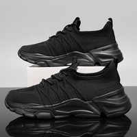 Chaussures de course 2025 nouveau printemps mode volant tissage maille respirant hommes baskets décontractées pour un usage quotidien