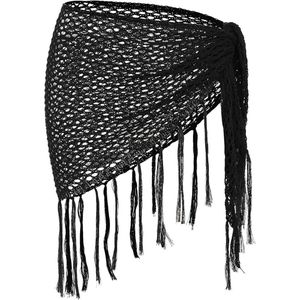 ผ้าคลุมชายหาดถักโครเชต์ลายตาข่ายสำหรับผู้หญิง - Product Image 1