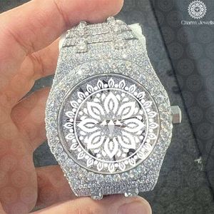 Montre mécanique de luxe Charm Jewells, boîtier carré, boîtier en acier inoxydable, bracelet en acier inoxydable, cristal saphir, analogique, pour homme - Product Image 3