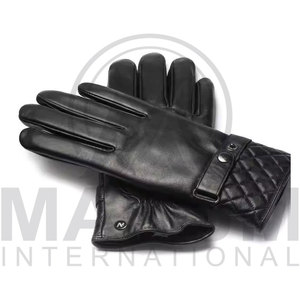 Wholesale Latest High Quality Leather Dressing Gloves for Men & Women Deer Skin Fashion Leather Gloves - Product Image 6