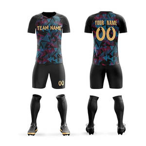 Maillot de football pour hommes 2026, uniforme en coton/polyester, imprimé par sublimation, manches courtes, haute qualité, fabriqué au Pakistan - Product Image 1