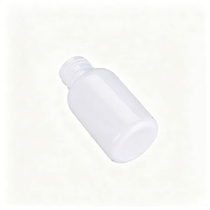 ขวดพลาสติก PET สีขาวทรงบอสตัน ขนาด 2 ออนซ์ คอขวดขนาด 24-410 - Product Image 1