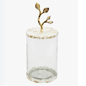 Juego de 3 Recipientes con Tapa, de Mármol y Aluminio, para Almacenamiento en la Cocina, de Alta Calidad, Nuevo - Product Image 4