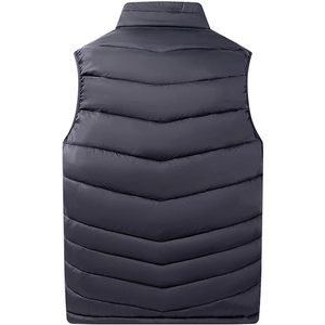 Chaleco Acolchado para Hombre, Ropa de Invierno Cálida, Chaqueta sin Mangas Acolchada, Estilo Urbano, Chalecos Acolchados - Product Image 5