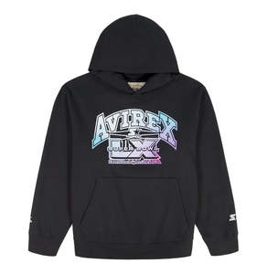 เสื้อฮู้ดดี้โอเวอร์ไซส์ย้อมสีแบบไทได Avirex คุณภาพสูง 100% ผ้าฝ้ายเฟรนช์เทอร์รี่ แบบสวมหัว ยูนิเซ็กซ์ รับผลิตแบบ OEM ODM - Product Image 1