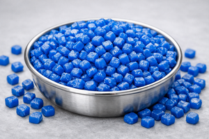 HDPE Blue Plastic Pellets High-Density Polyethylene <b>Granules</b> for Injection Molding Blow Industrial Packaging Application export - Product Image 6