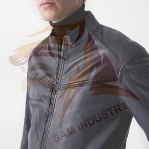 Services OEM, veste en cuir pour homme de haute qualité, design personnalisé, nouveaux modèles de vestes en cuir d'hiver pour homme - Product Image 4