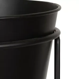 Vase à fleurs décoratif en fer forgé fait main de qualité supérieure, élégant support floral pour hôtels, restaurants gastronomiques, centres de villégiature de luxe - Product Image 3