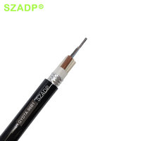 Cable de Fibra Óptica Monomodo GYDTA-96B1/144B1 con Tubo Suelto, Armadura de Aluminio y Cubierta de PE Negra para Redes de Ductos Exteriores