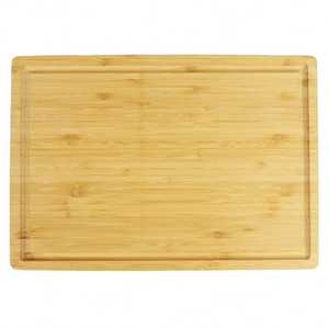 Tabla de Cortar Rectangular Multiusos de Madera, Bandeja de Servir para Cocina, Tabla de Cortar de Madera Rectangular Reversible de Doble Cara - Product Image 5