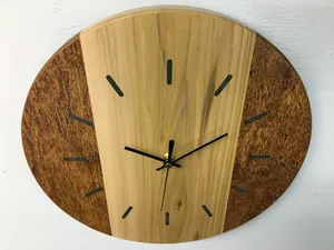 Luxury Wooden <b>Clock</b> Handmade Natural Wood Decorative Table <b>Clock</b> For Home And Office Handmade Wooden <b>Clock</b> - Product Image 2
