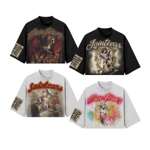 Camisetas personalizadas al por mayor, OEM, unisex, de algodón grueso, en varios colores y tallas de la S a la 5XL para empresas - Product Image 6