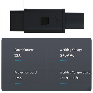 Adaptateur de charge EV Type 2 vers GB/T, convertisseur de charge rapide AC/DC pour modèles de véhicules électriques européens vers chinois, directement de l'usine - Product Image 5