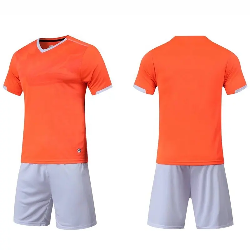 Jersey sepak bola kustom, seragam latihan olahraga nomor nama cetak sublimasi untuk pria