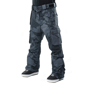 Pantalones de Nieve para Hombre de Secado Rápido, Ecológicos, Ligeros, con Múltiples Bolsillos, Diseño de Camuflaje Moderno, Transpirables e Impermeables - Product Image 1