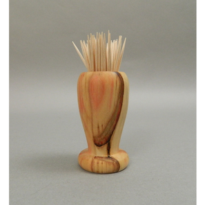 Elegante soporte de madera para palillos de dientes, para un hogar de lujo, contenedor de almacenamiento de palillos de dientes para la mesa de desayuno y cena. - Product Image 1