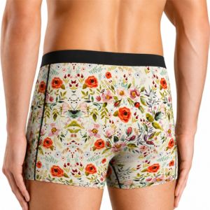 <b>Custom</b> Sublimated <b>Boxer</b> Briefs Mens Polyester Underwear OEM ODM Quick Dry Breathable Stretch Factory Supplier Manufacturer Maker - Product Image 3
