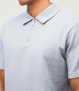 Polo en coton respirant à motif cocotier imprimé numériquement avec logo personnalisé, pour homme et femme, vêtements de travail décontractés d'été, vierges et unis - Product Image 4