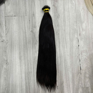 Produit phare : Extensions de cheveux naturels vietnamiens en mèches brutes, Nano Ring, sans nœuds, sans perte. - Product Image 5